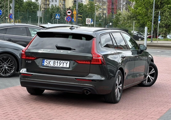 Volvo V60 cena 75900 przebieg: 167000, rok produkcji 2019 z Miastko małe 326